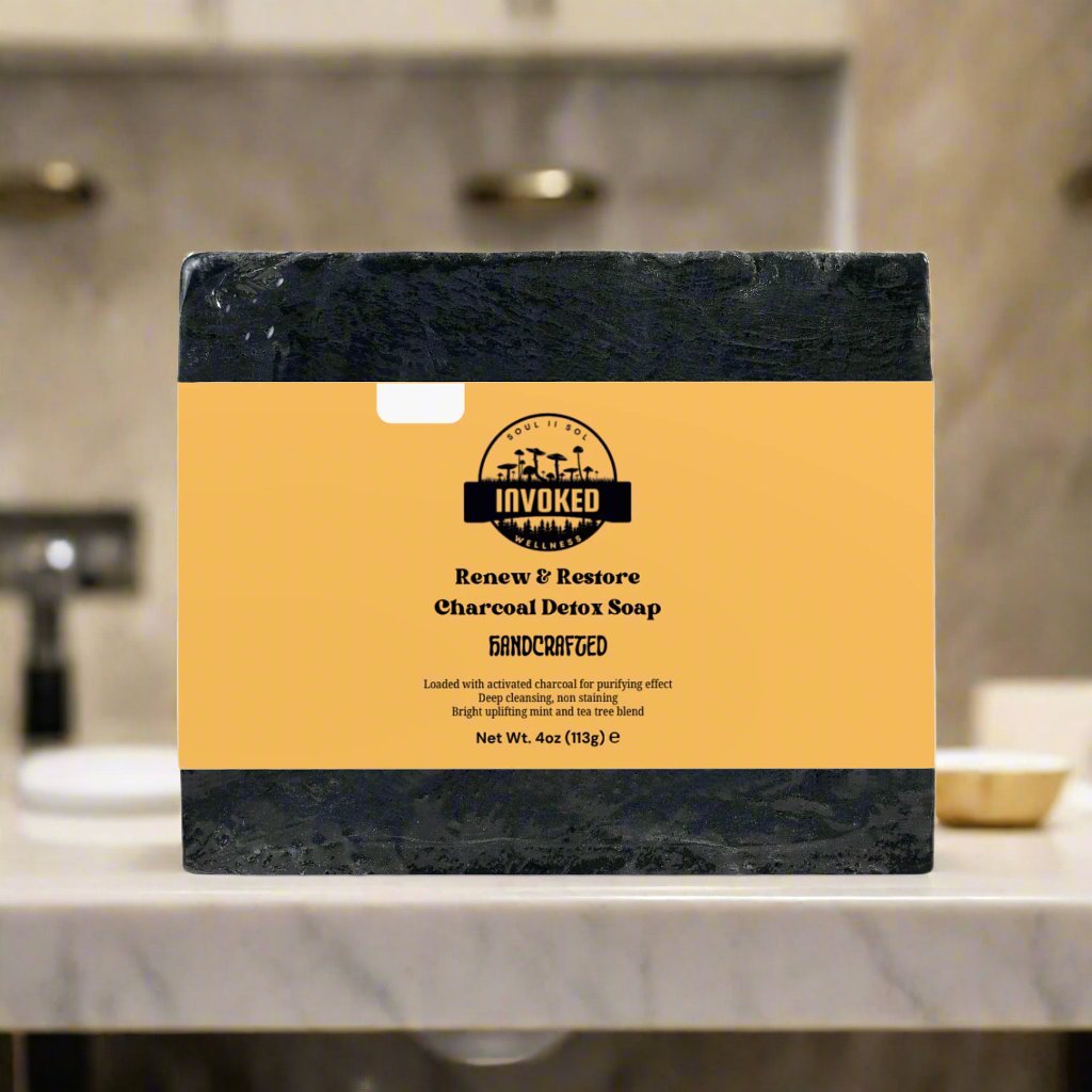 Renew & Restore Charcoal Detox Soap – Purity in Every Lather