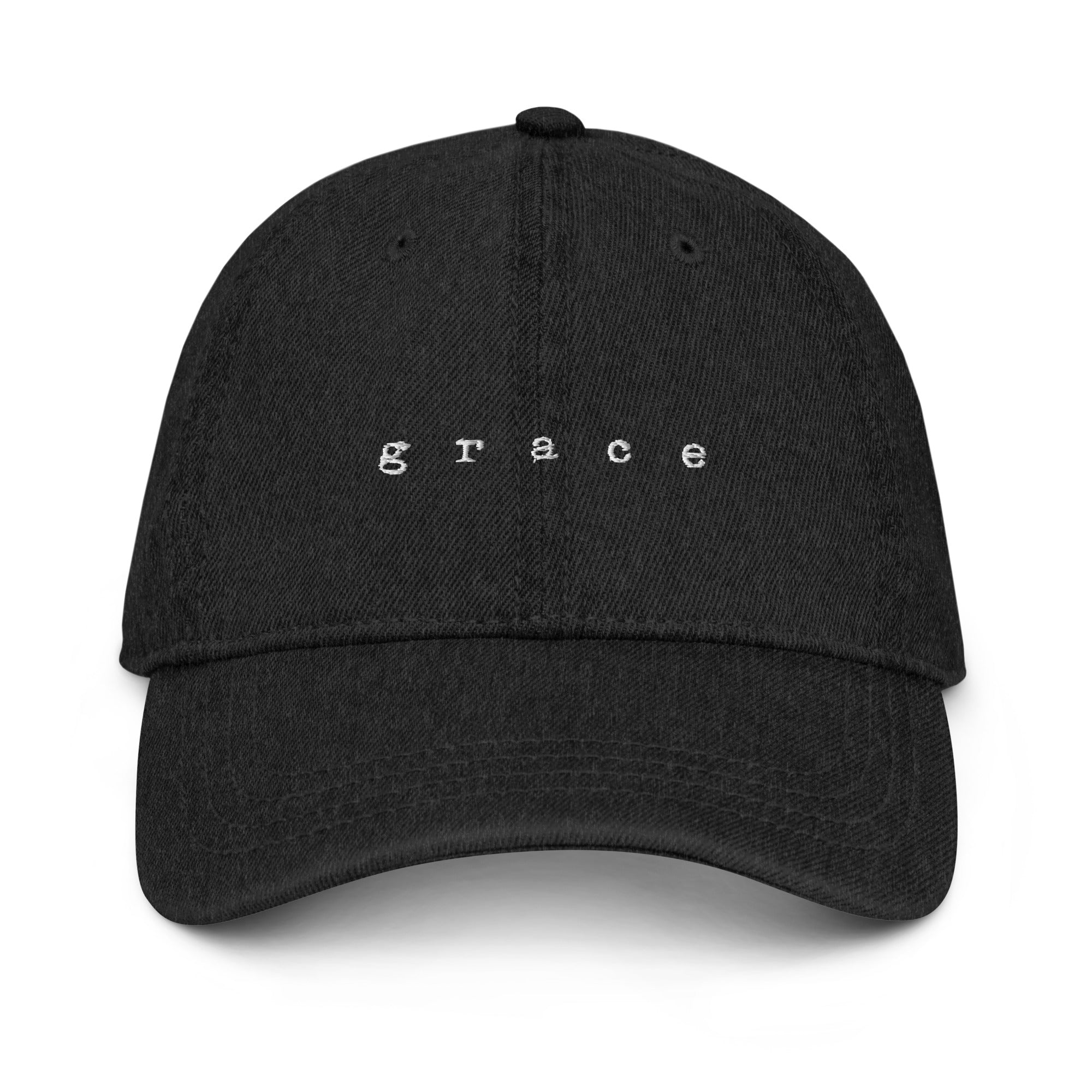 Minimalist Grace Denim Cap