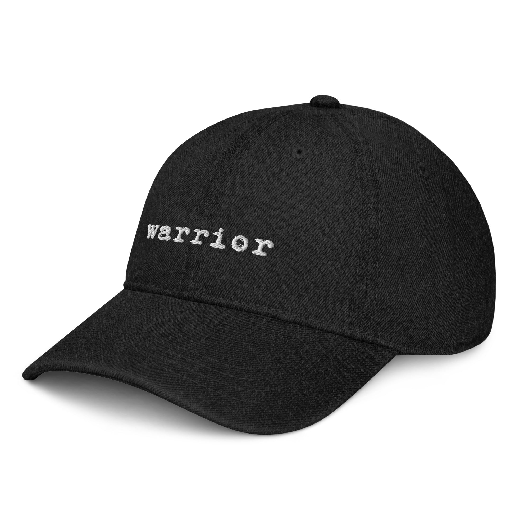 Warrior Denim Cap