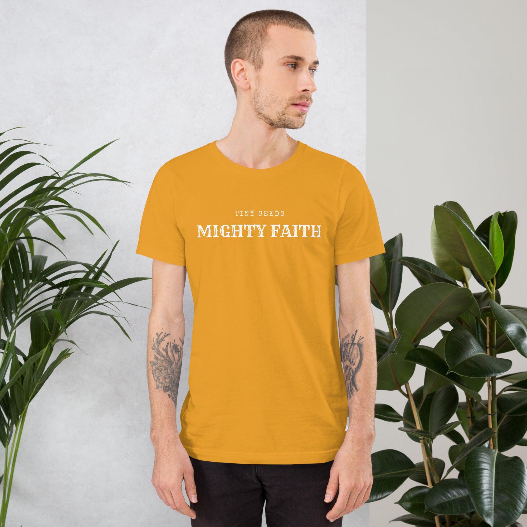 Tiny Seeds, Mighty Faith Tee